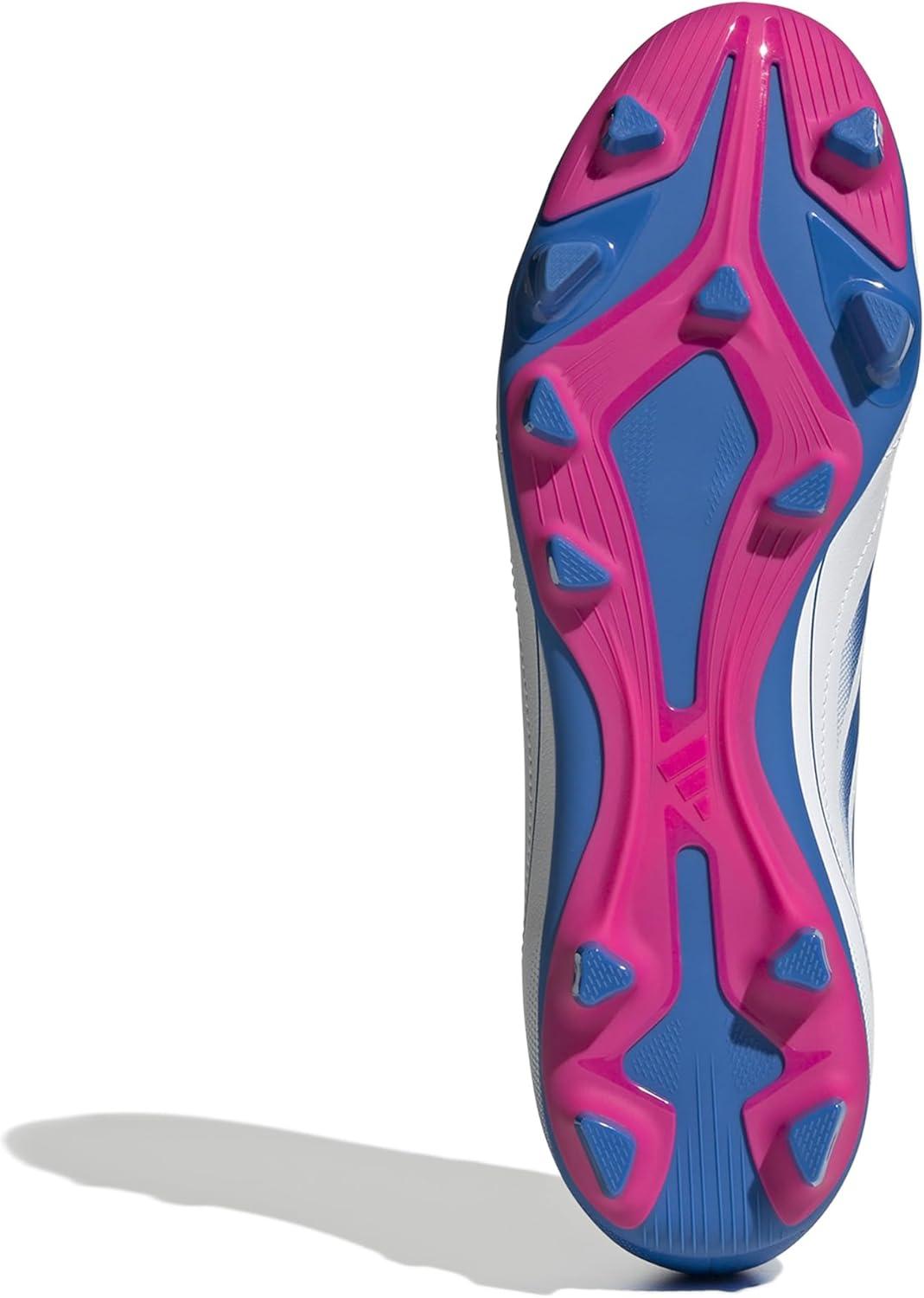 imageadidas Unisex Adult Goletto Ix Firm Multi Ground SneakerWhiteBright RoyalTeam Shock Pink