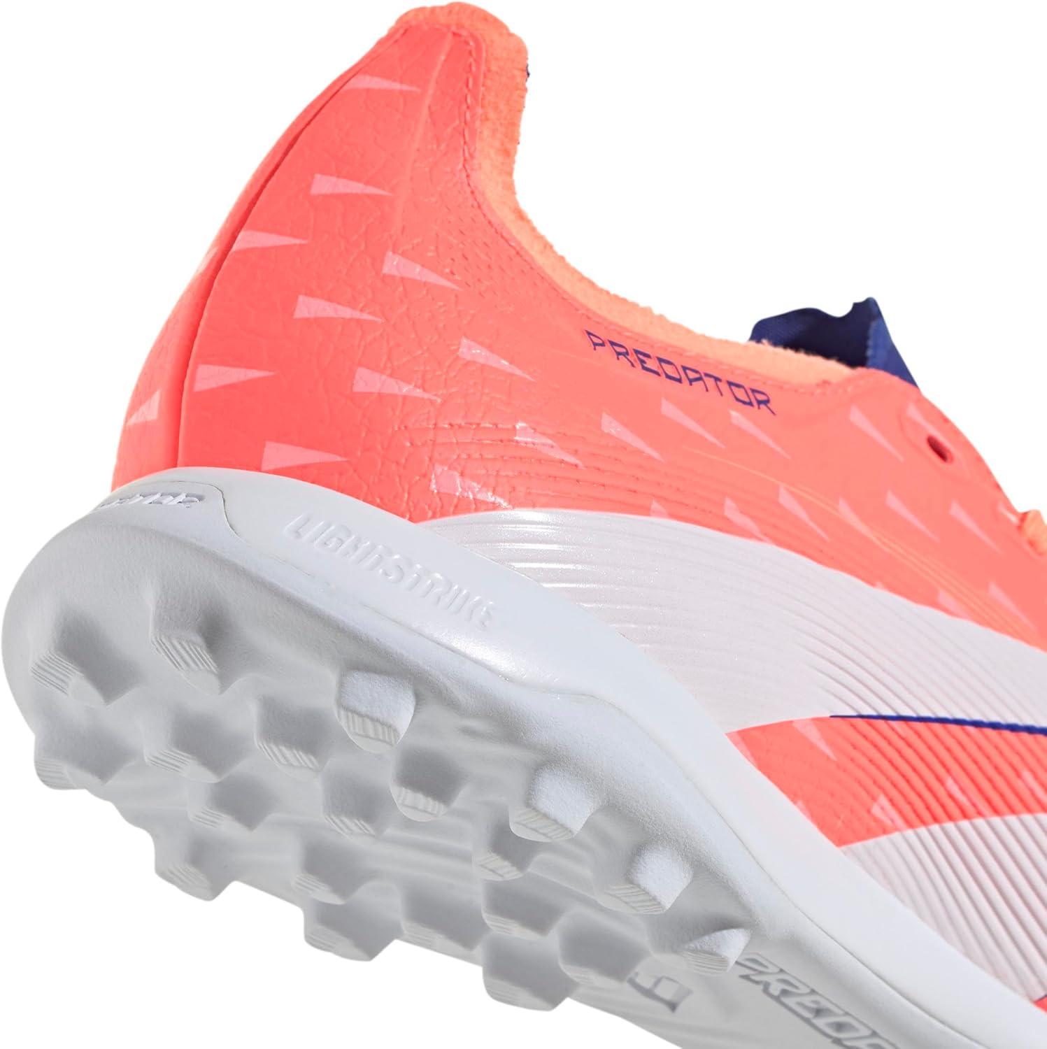 imageadidas Unisex League Turf SneakerSignal CoralWhiteBeam Orange