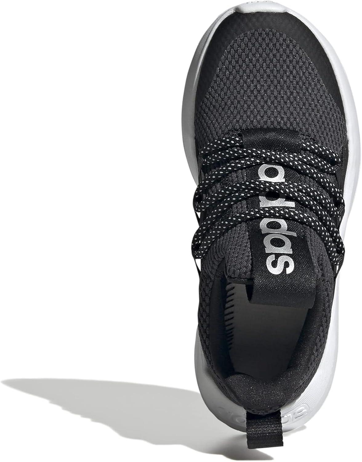 imageadidas UnisexChild Lite Racer Adapt 50 Little Big Kid Running ShoeCore BlackFtwr WhiteCarbon