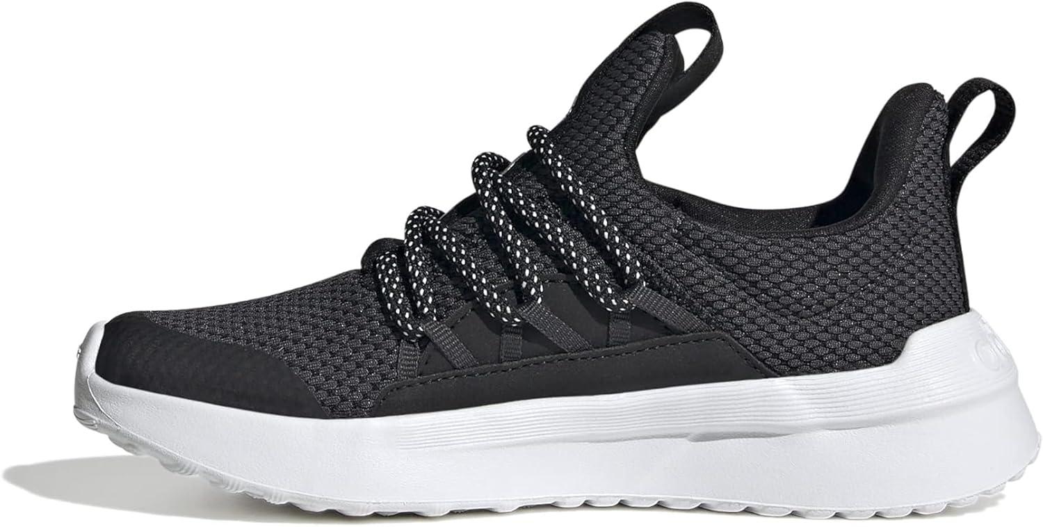 imageadidas UnisexChild Lite Racer Adapt 50 Little Big Kid Running ShoeCore BlackFtwr WhiteCarbon