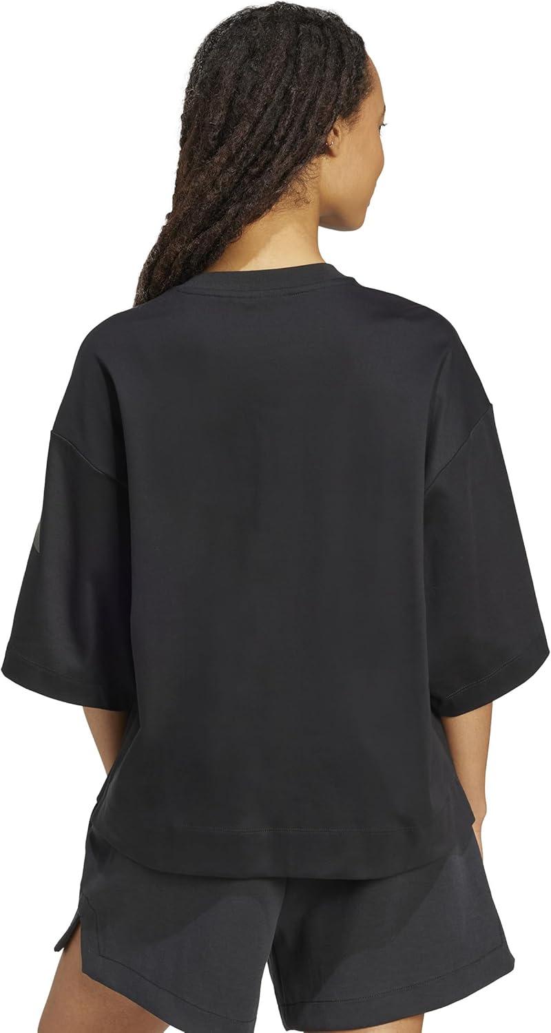 imageadidas Womens All Szn Soft Lux Loose TShirtBlack