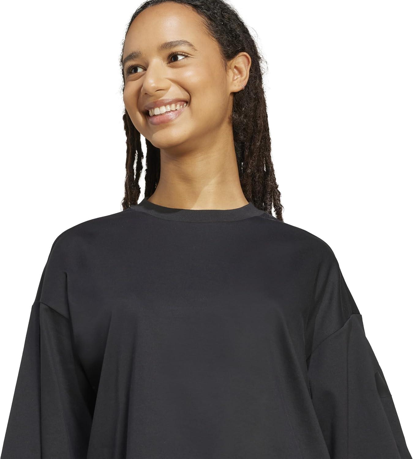 imageadidas Womens All Szn Soft Lux Loose TShirtBlack