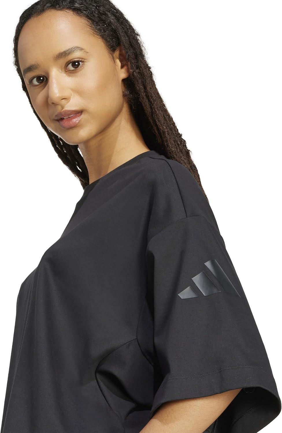 imageadidas Womens All Szn Soft Lux Loose TShirtBlack