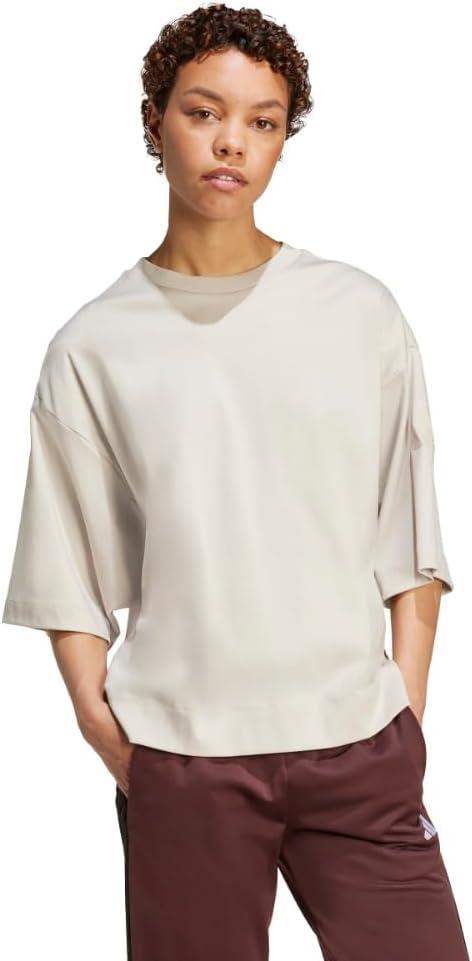 imageadidas Womens All Szn Soft Lux Loose TShirtWonder Alumina