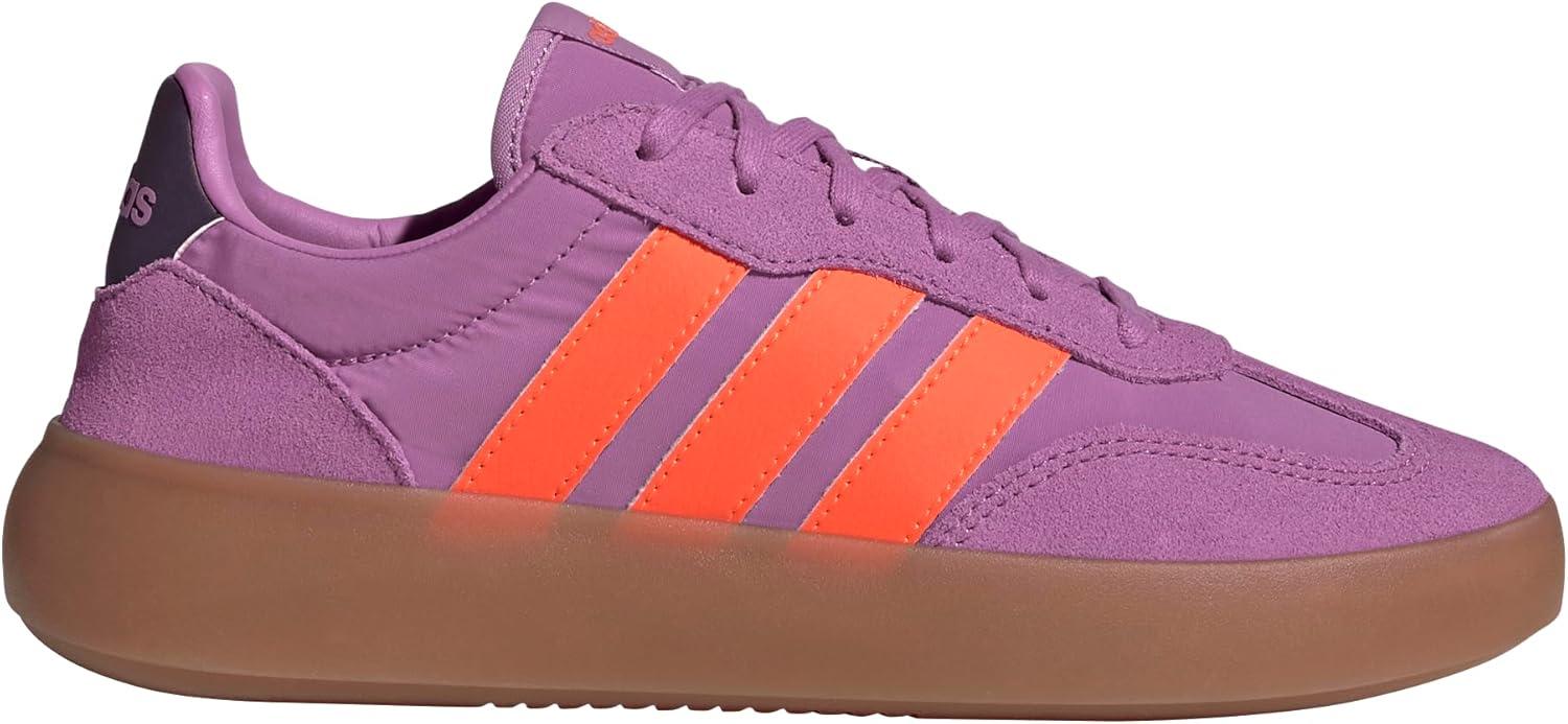 imageadidas Womens Barreda Decode SneakerPreloved PurpleImpact OrangeAurora Plum