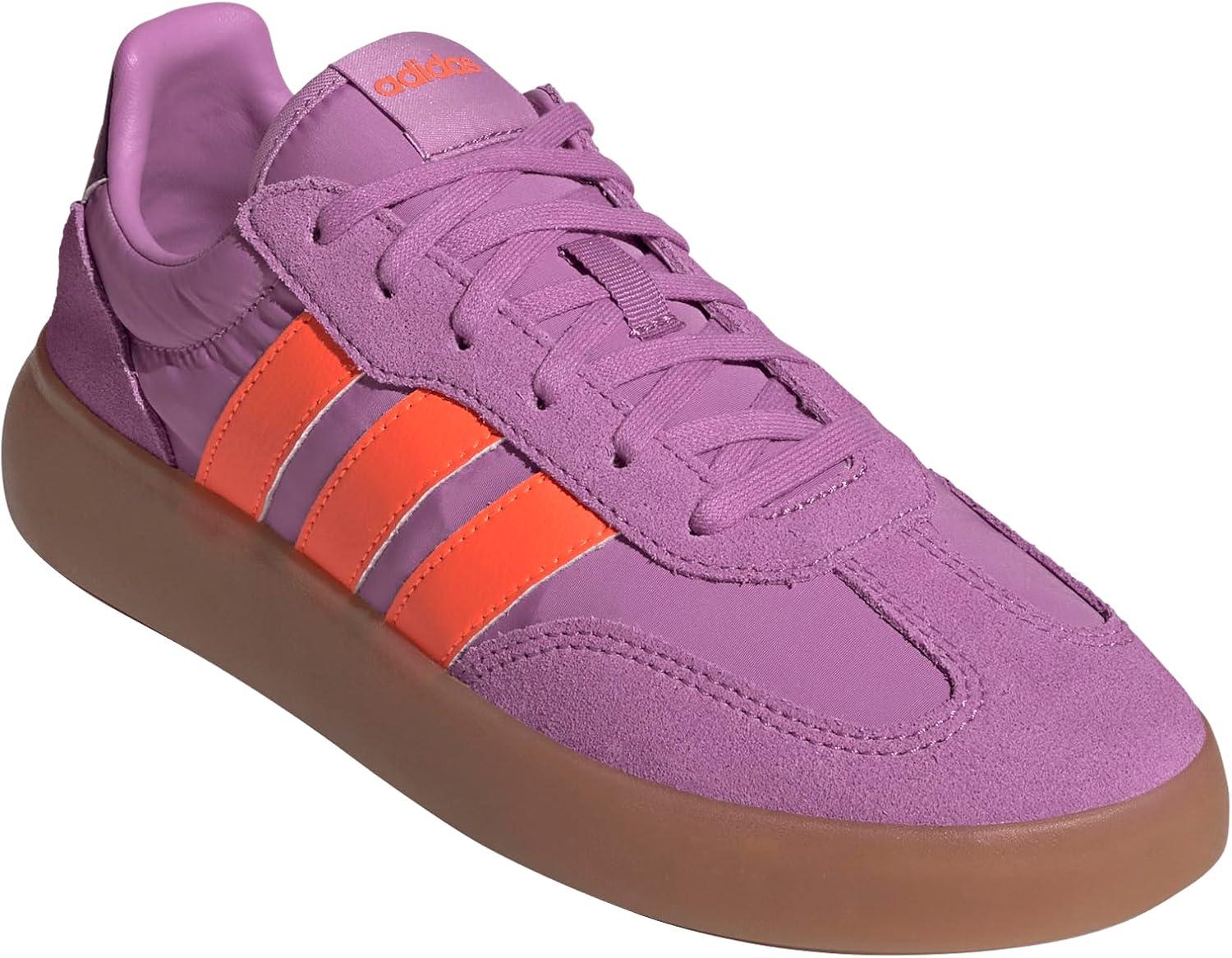 imageadidas Womens Barreda Decode SneakerPreloved PurpleImpact OrangeAurora Plum