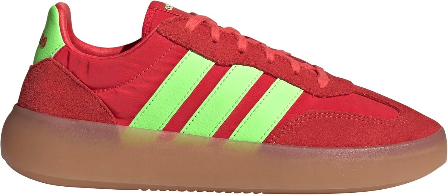 imageadidas Womens Barreda Decode SneakerPure RubyLime BurstSemi Lucid Red