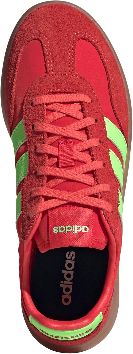 imageadidas Womens Barreda Decode SneakerPure RubyLime BurstSemi Lucid Red
