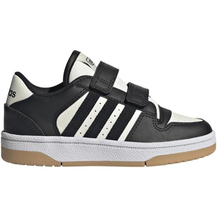 imageadidas Originals Boys Break Start Elastic Lace ShoesBlackBlackCloud White
