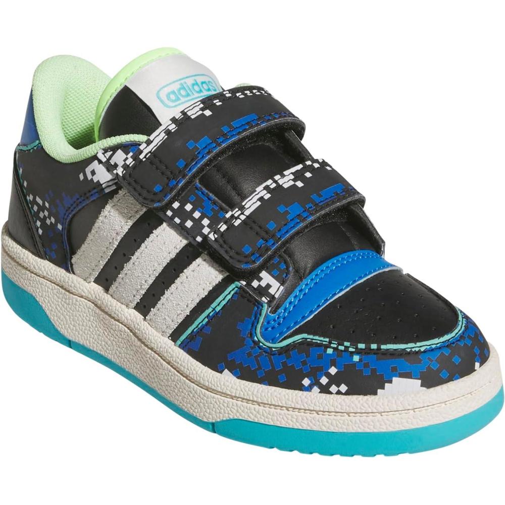 imageadidas Originals Boys Break Start Elastic Lace ShoesBlackWhiteBright Royal