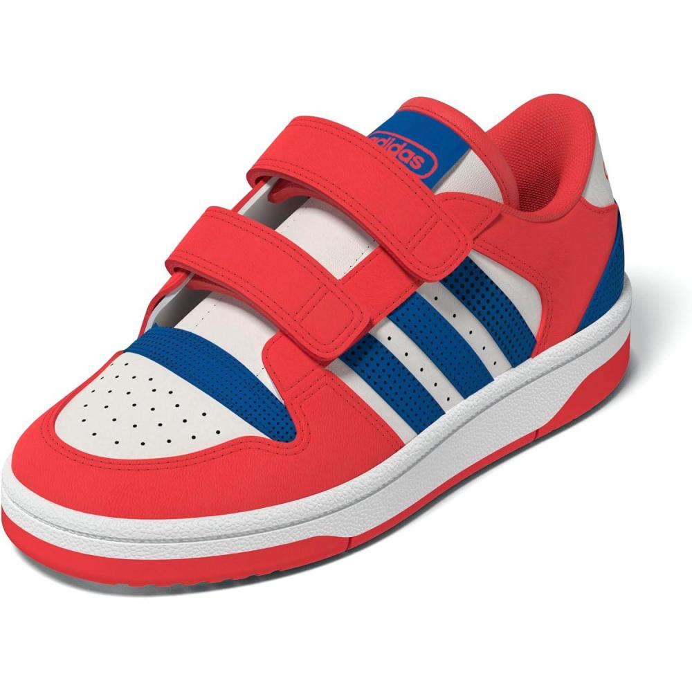imageadidas Originals Boys Break Start Elastic Lace ShoesBright RedEquipment BlueWhite