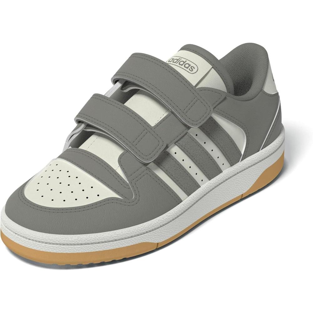imageadidas Originals Boys Break Start Elastic Lace ShoesSilver PebbleSilver PebbleCloud White