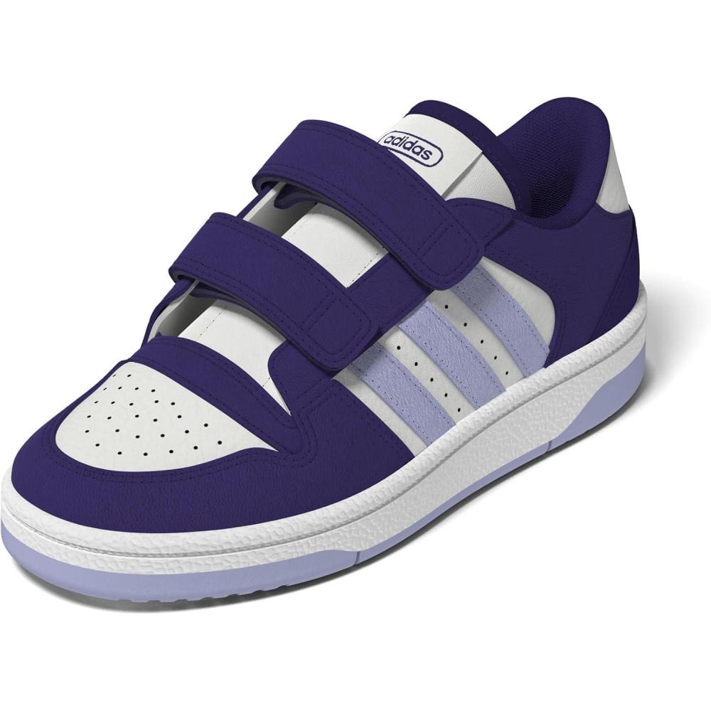 imageadidas Originals Boys Break Start Elastic Lace ShoesTeam Collegiate PurpleViolet ToneWhite