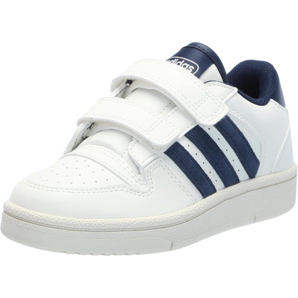 imageadidas Originals Boys Break Start Elastic Lace ShoesWhiteNight IndigoOff White