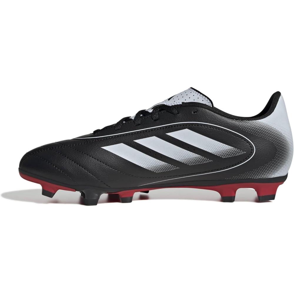 imageadidas Unisex Adult Goletto Ix Firm Multi Ground SneakerBlackWhiteBetter Scarlet