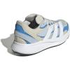 imageadidas Boys Lightblaze Lace Up SneakersAluminaWhiteBright Blue