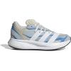 imageadidas Boys Lightblaze Lace Up SneakersAluminaWhiteBright Blue