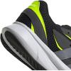 imageadidas Boys Lightblaze Lace Up SneakersBlackIron MetallicLucid Lemon