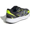 imageadidas Boys Lightblaze Lace Up SneakersBlackIron MetallicLucid Lemon