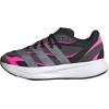 imageadidas Boys Lightblaze Lace Up SneakersBlackIron MetallicLucid Pink