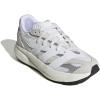 imageadidas Boys Lightblaze Lace Up SneakersCrystal WhiteWhiteSilver Metallic