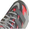 imageadidas Boys Lightblaze Lace Up SneakersGreyGreyLucid Red