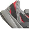 imageadidas Boys Lightblaze Lace Up SneakersGreyGreyLucid Red