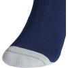imageadidas Mundial Zone Cushion Soccer Socks for Boys Girls Men and Women 1Pair Dark BlueWhiteLight Onix Grey Large