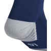 imageadidas Mundial Zone Cushion Soccer Socks for Boys Girls Men and Women 1Pair Dark BlueWhiteLight Onix Grey Large