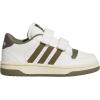 imageadidas Originals Boys Break Start Elastic Lace ShoesWhiteOlive StrataCharcoal