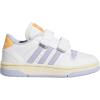 imageadidas Originals Boys Break Start Elastic Lace ShoesWhiteViolet ToneHazy Orange
