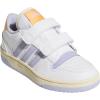 imageadidas Originals Boys Break Start Elastic Lace ShoesWhiteViolet ToneHazy Orange