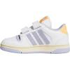 imageadidas Originals Boys Break Start Elastic Lace ShoesWhiteViolet ToneHazy Orange