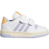 imageadidas Originals Boys Break Start Elastic Lace ShoesWhiteViolet ToneHazy Orange