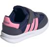 imageadidas Originals Kids Run 70s 20 Elastic Lace ShoesDark BlueBliss PinkShadow Navy