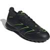 imageadidas Unisex League Turf SneakerBlackCarbonLucid Lemon