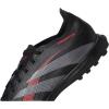 imageadidas Unisex League Turf SneakerBlackGreyLucid Red