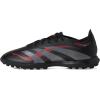 imageadidas Unisex League Turf SneakerBlackGreyLucid Red
