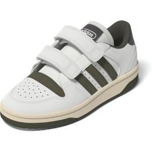 imageadidas Originals Boys Break Start Elastic Lace ShoesWhiteOlive StrataCharcoal