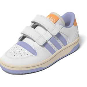 imageadidas Originals Boys Break Start Elastic Lace ShoesWhiteViolet ToneHazy Orange