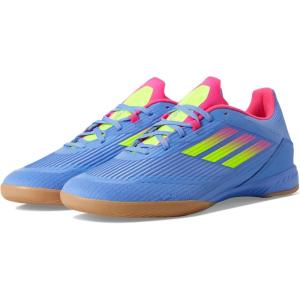 imageadidas UnisexAdult F50 League Indoor SneakerBlue FusionLucid LemonLucid Pink