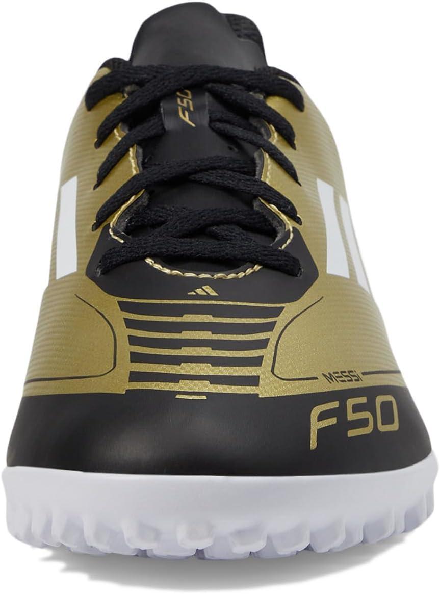 imageadidas Kids F50 Club Messi Turf SneakersGold MetallicWhiteBlack