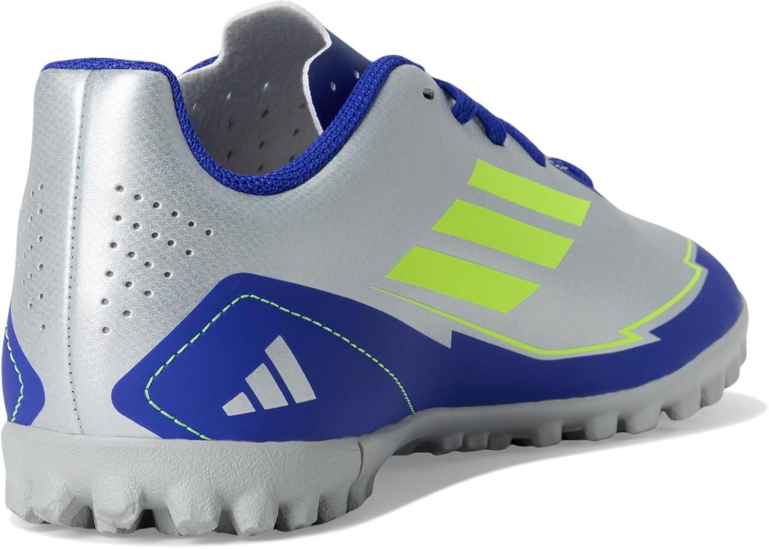 imageadidas Kids F50 Club Messi Turf SneakersSilver MetallicSolar YellowLucid Blue
