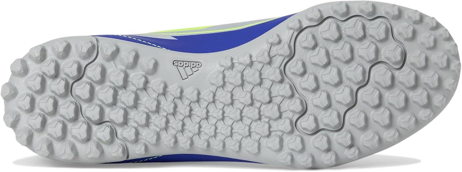 imageadidas Kids F50 Club Messi Turf SneakersSilver MetallicSolar YellowLucid Blue