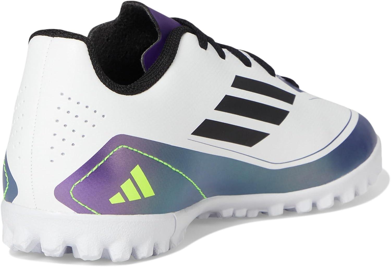 imageadidas Kids F50 Club Messi Turf SneakersWhiteBlackUnity Purple