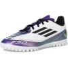 imageadidas Kids F50 Club Messi Turf SneakersWhiteBlackUnity Purple