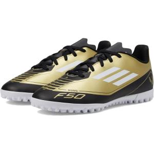 imageadidas Kids F50 Club Messi Turf SneakersGold MetallicWhiteBlack