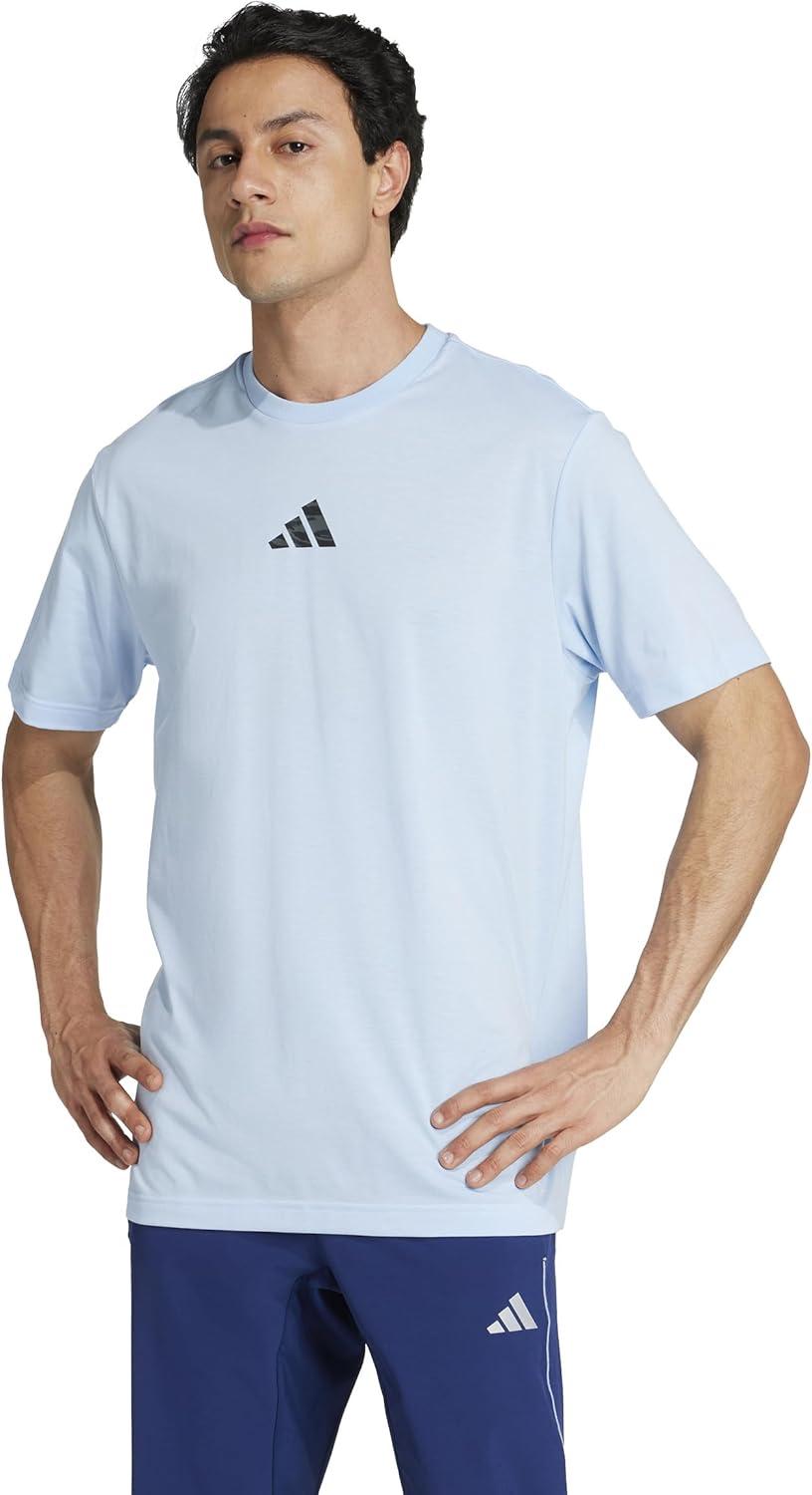 imageadidas Mens Camouflage Graphic Training TShirtBlue