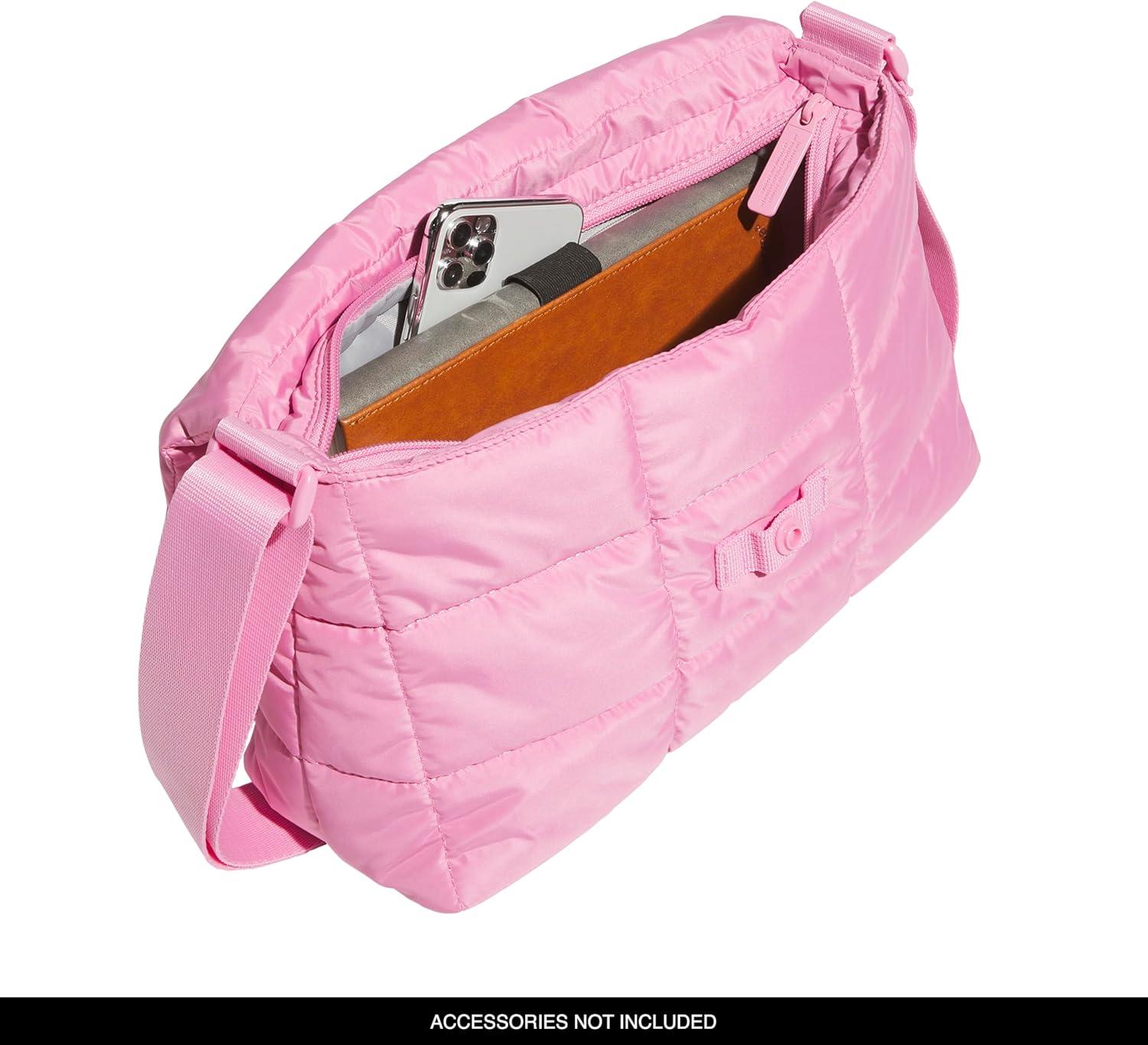 imageadidas Puffer Bag Crossbody for Women  QuiltedTropic Bloom