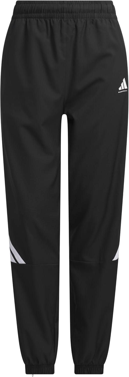 imageadidas Womens Crazylite Woven Basketball PantsBlackWhite